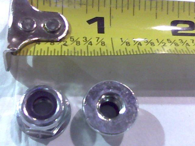 1/4-20 Nylon Insert Flange Nut