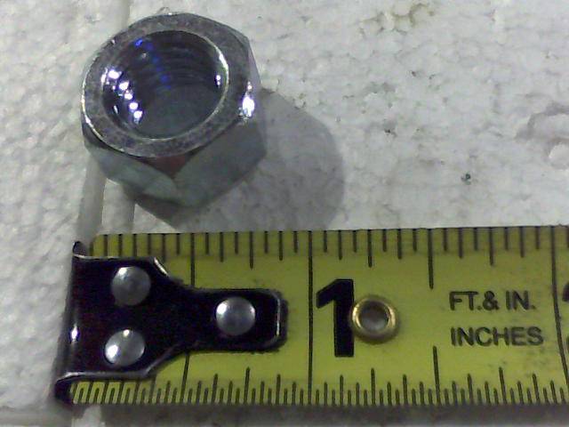 1/2-13 Hex Nuts Zinc