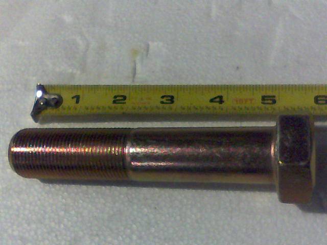 1-14 X 5 BOLT GR 8 ZC YELLOW