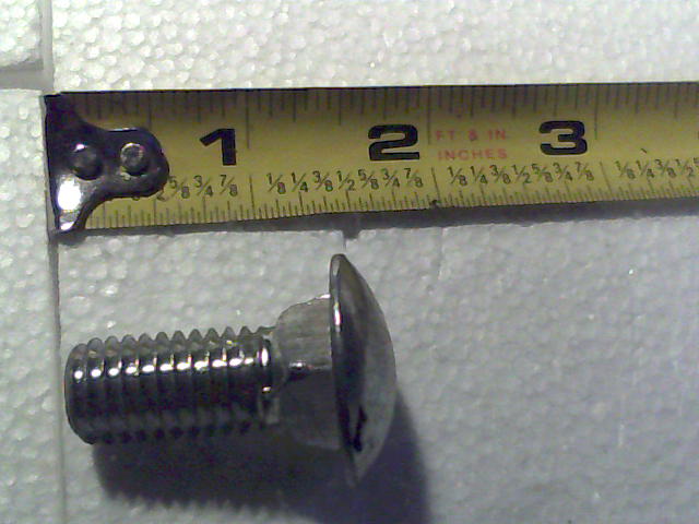 1/2 x 1 1/4 Carriage Bolt