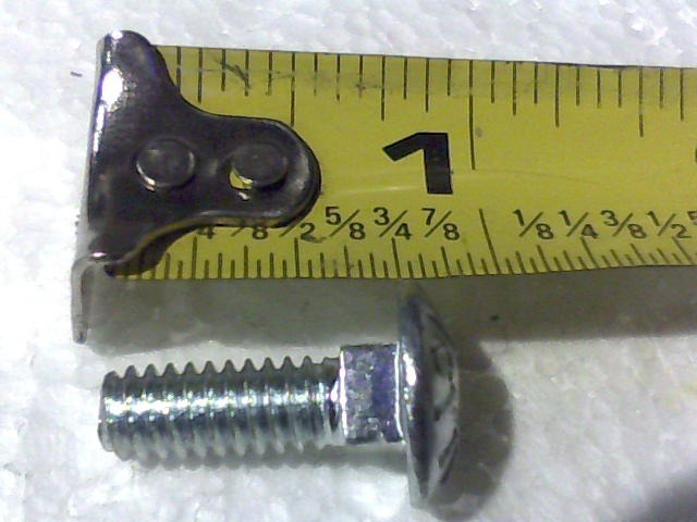 1/4"X3/4" CARRIAGE BOLT