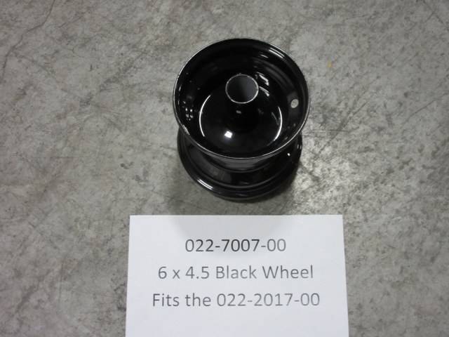11 x 4.00 - 5 Front Tire Assembly( Black)