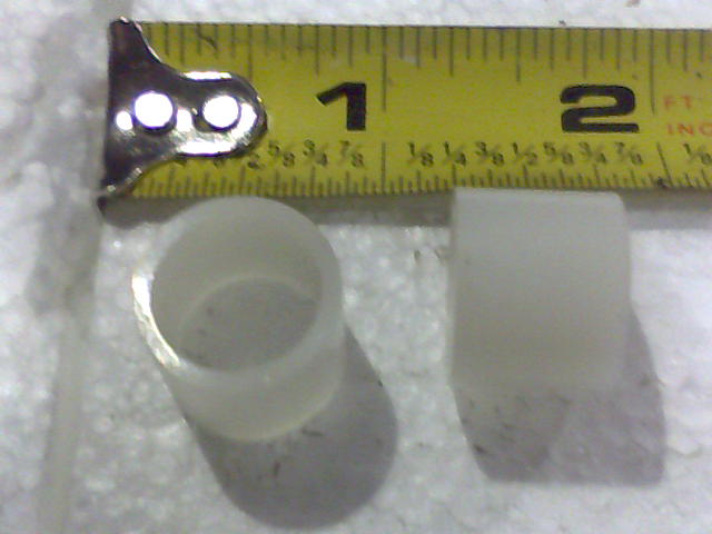 .502x.618x.500 Spacer Nylon