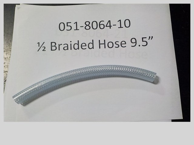 1/2 Braided Hose - 9.5"
