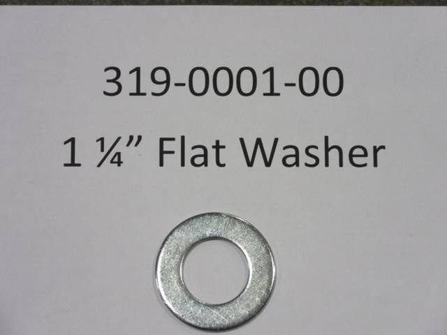 1 1/4" Flat Washer