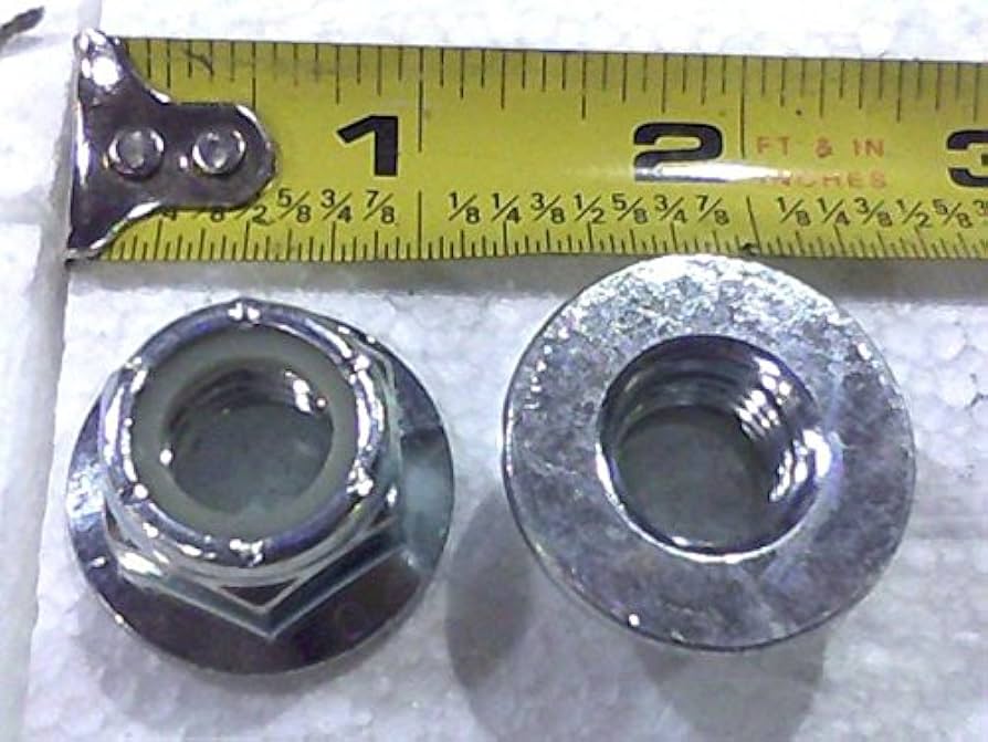 1/2-13 Nylon Insert Flange Nut
