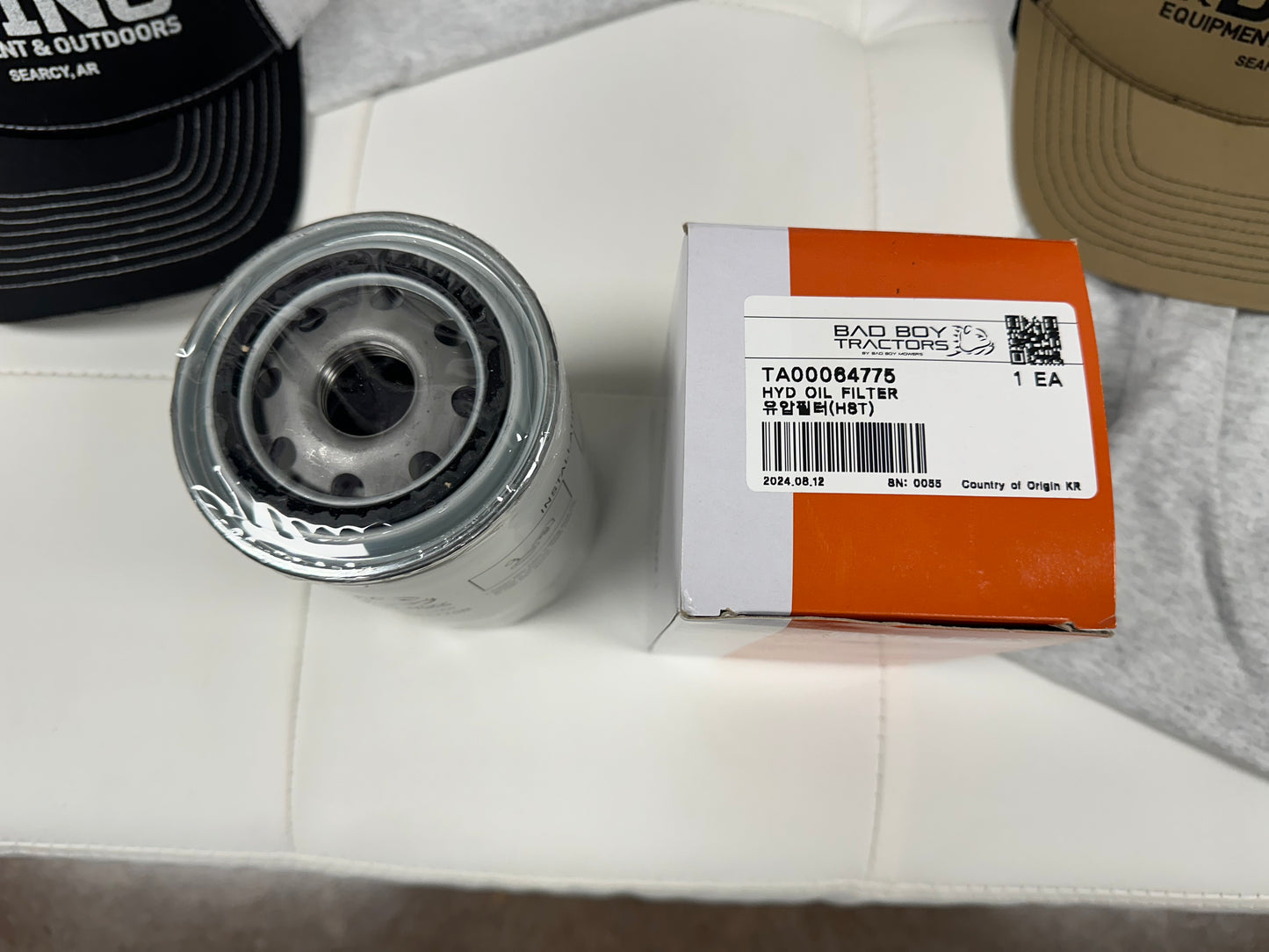 HST OIL FILTER for BAD BOY 50 SERIES TRACTOR