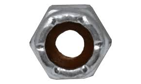 10-24 Nylon Insert Locknut Zin