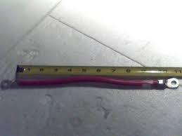10 inch Red Cable