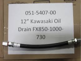 12" Kawasaki Oil Drain