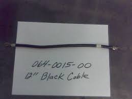 12 inch Black Cable