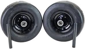 11x6.00-5 Front Assembly - Black Wheel