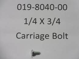 1/4 x 3/8 Button head Bolt