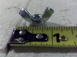 1/4-20 Wing Nuts Zinc