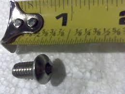 1/4-20 X 1/2 BS C/S 18-8 SS