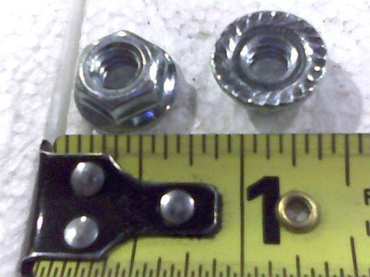1"-8 Nylon Insert Jam Locknut Zinc