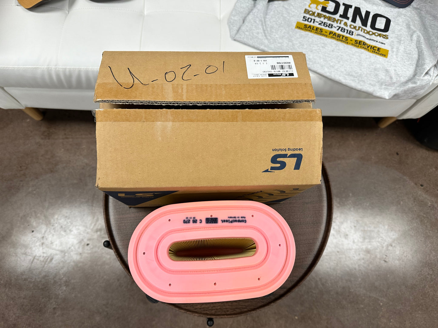 AIR FILTER [OUTER] for LS MT7-SERIES