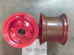 12x8.5 Orange Wheel - Solid